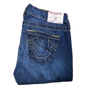 TRUE Religion Jeans Size 27 CASEY Blue
